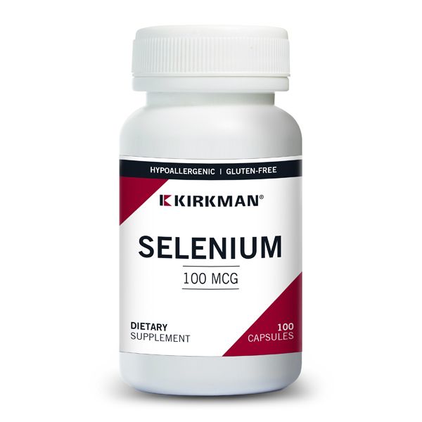 Selenium 100mcg x100 Capsules - Kirkman - Kirkman