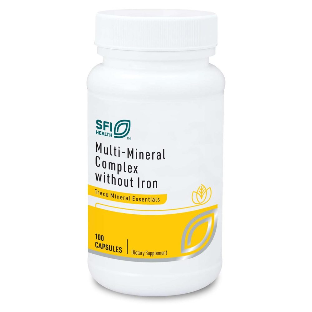Multi-Mineral Complex without Iron x120 Tablets - SFI Health - SFI Health