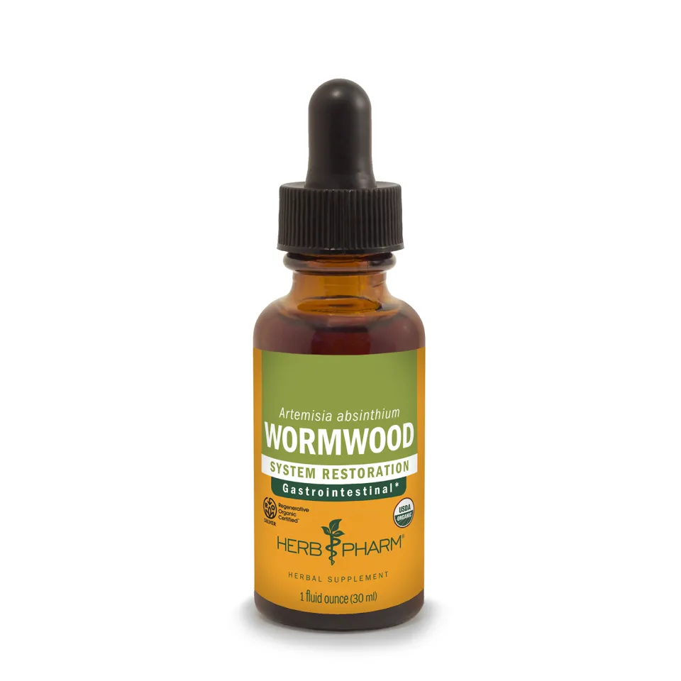 Organic Wormwood Extract 1 fl oz (30 mL) - Herb Pharm - Herb Pharm