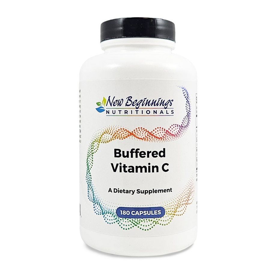 Buffered Vitamin C x180 Capsules - New Beginnings - New Beginnings