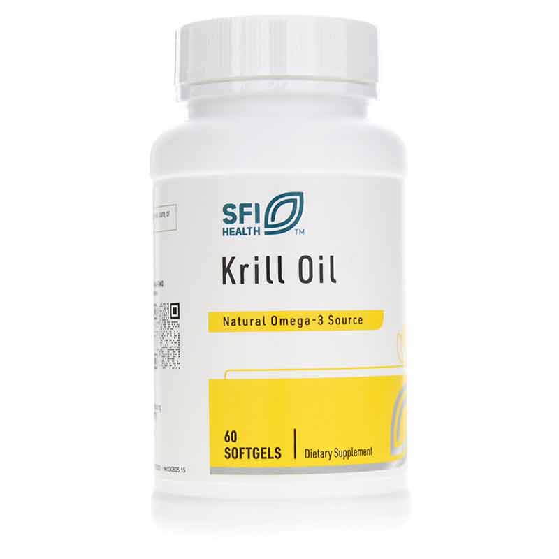 Krill Oil 500mg x60 Softgels - SFI Health - SFI Health