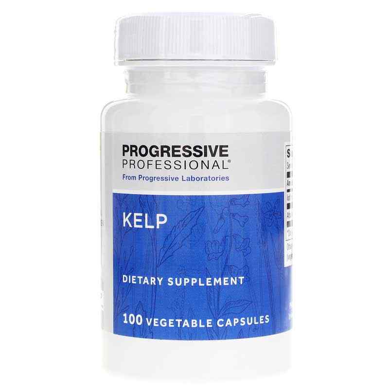 Kelp 500mg x100 Capsules - Progressive Laboratories - Progressive Laboratories