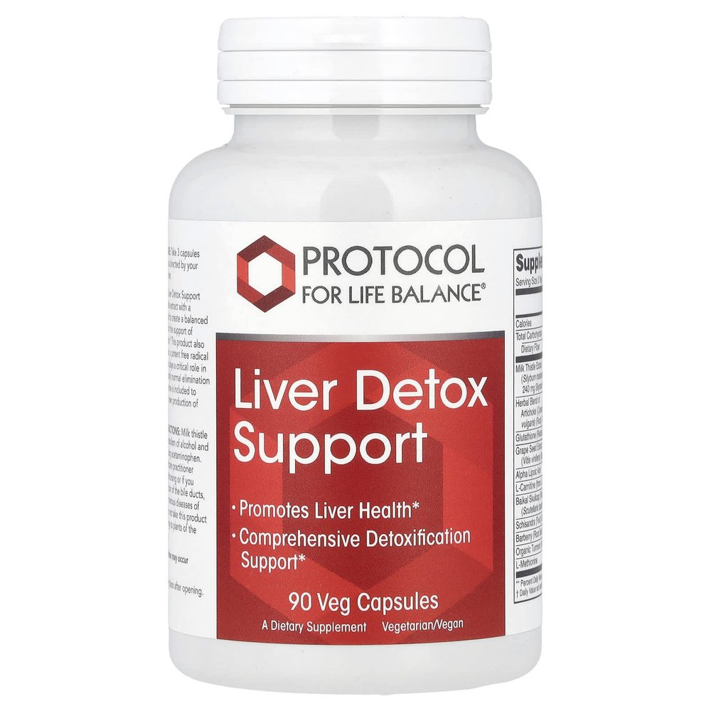 Liver Detox x90 Capsules - Protocol For Life Balance - Protocol For Life Balance