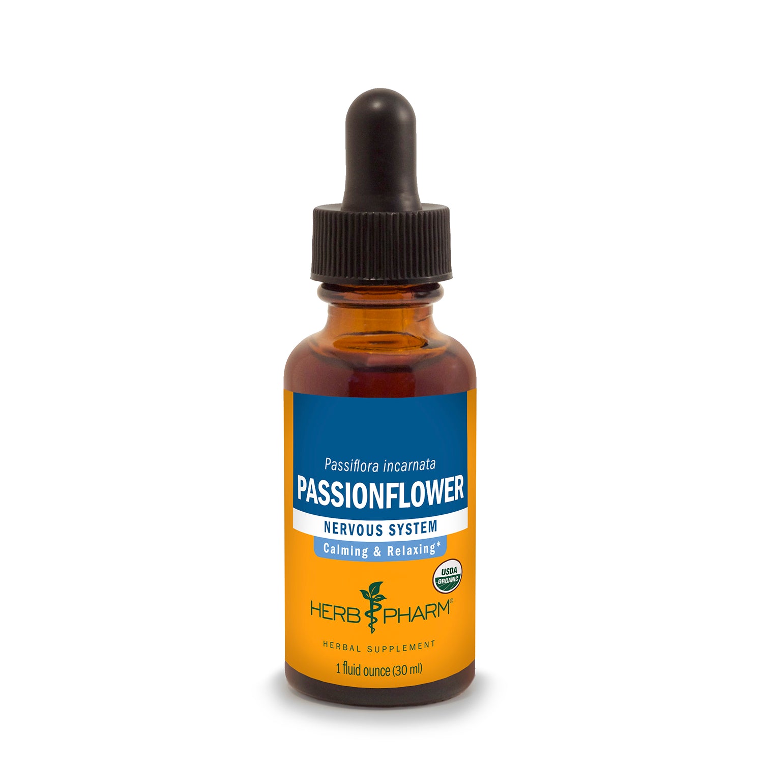 Organic Passionflower Extract 1 fl oz (30 mL) - Herb Pharm - Herb Pharm