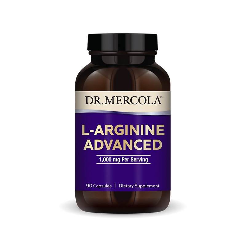 L-Arginine Advanced x90 Capsules - Dr. Mercola - Dr. Mercola