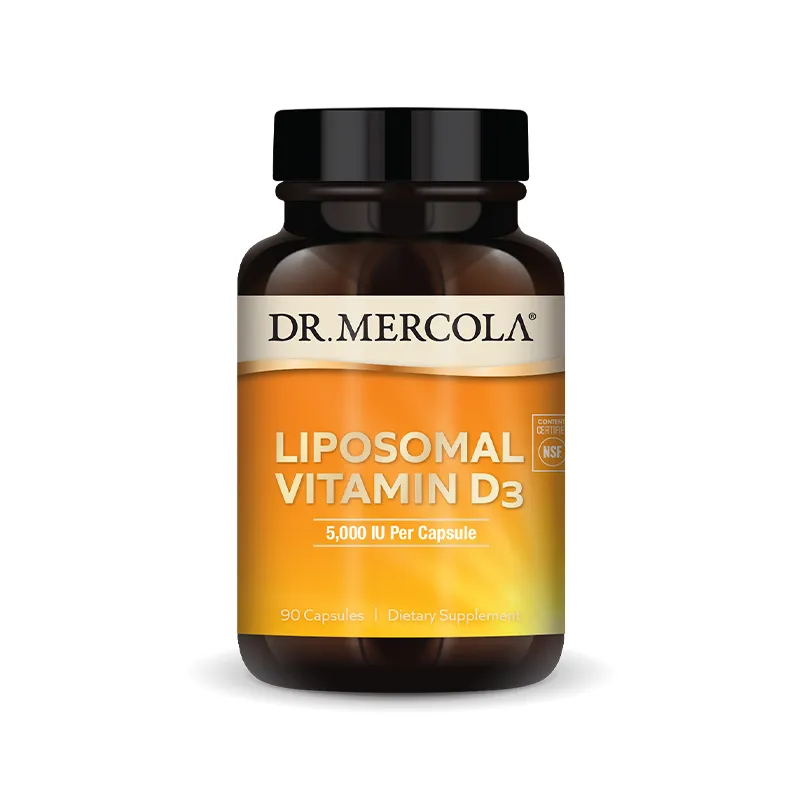 Liposomal Vitamin D3 5000 IU x30 Capsules - Dr. Mercola - Dr. Mercola