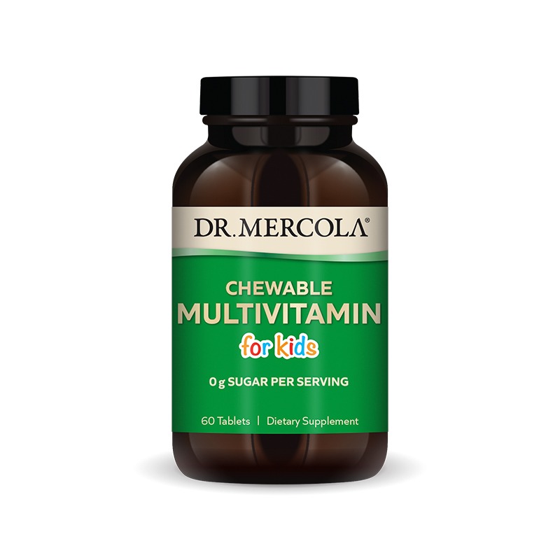 Chewable Multivitamin for Kids (Zero Sugar) x60 Chewable Tablets - Dr. Mercola - Dr. Mercola