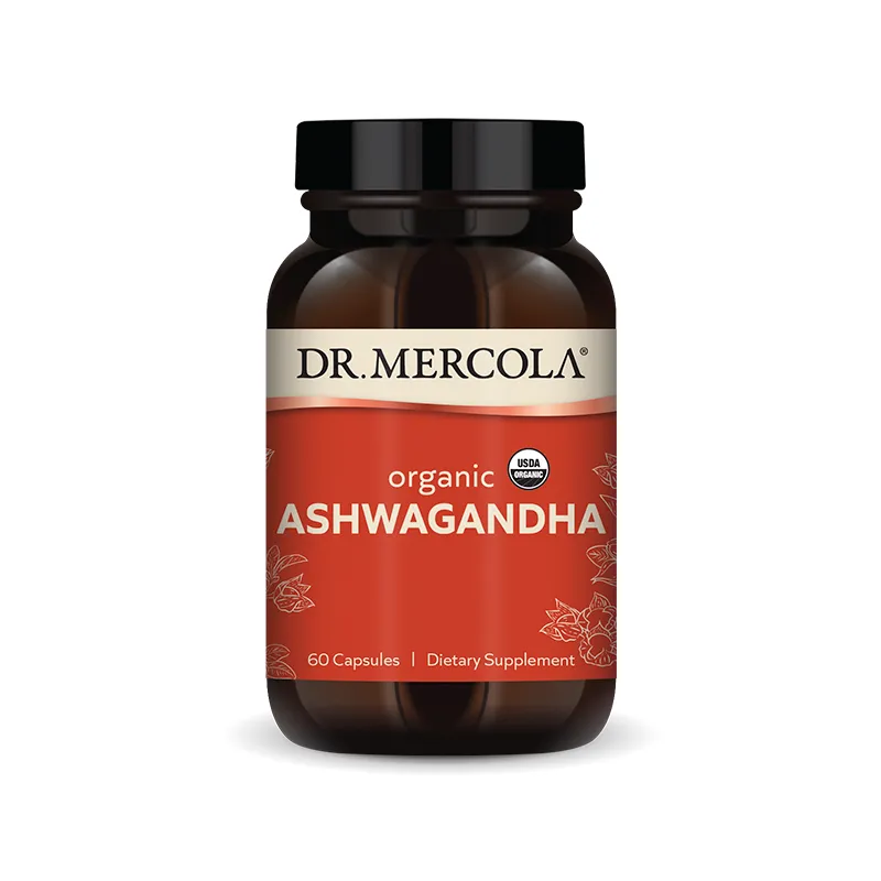 Ashwagandha 800mg x60 Capsules - Dr. Mercola - Dr. Mercola