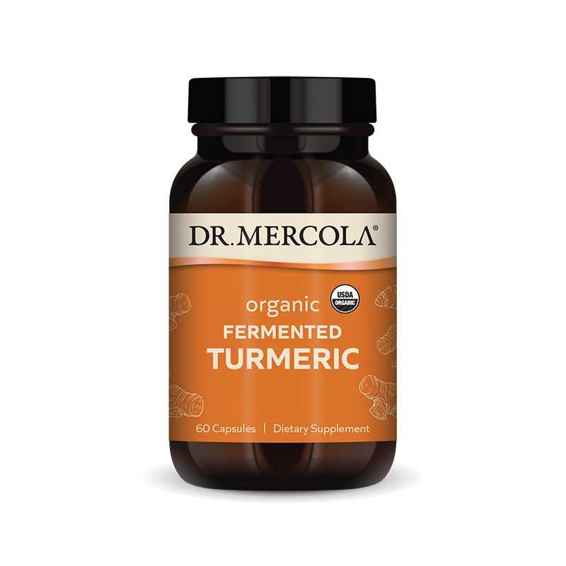 Organic Fermented Turmeric x60 Capsules - Dr. Mercola - Dr. Mercola