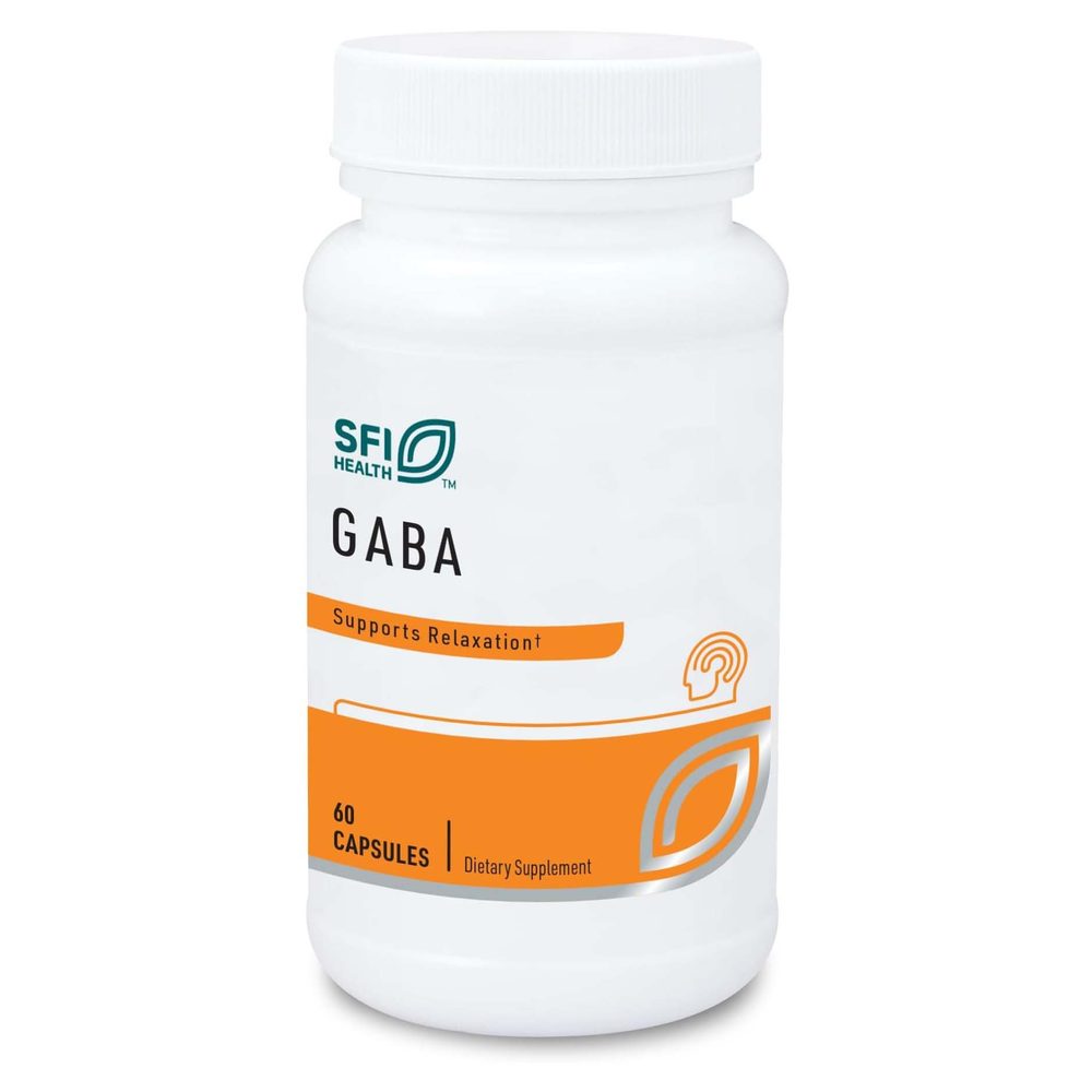 GABA 420mg x60 Capsules - SFI Health - SFI Health