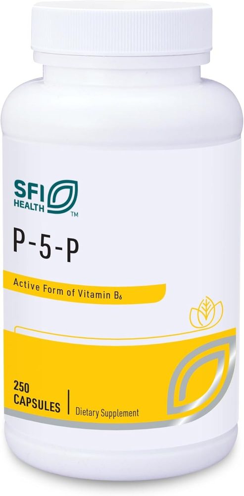 P-5-P (Vitamin B6) x100 Capsules - SFI Health - SFI Health