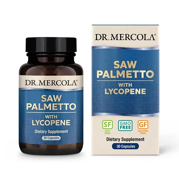 Saw Palmetto with Lycopene x30 Capsules - Dr. Mercola - Dr. Mercola