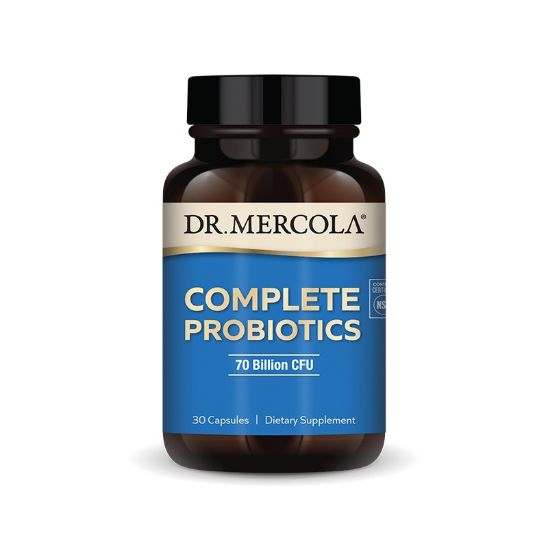 Complete Probiotics 70 Billion CFU x30 Capsules - Dr. Mercola - Dr. Mercola