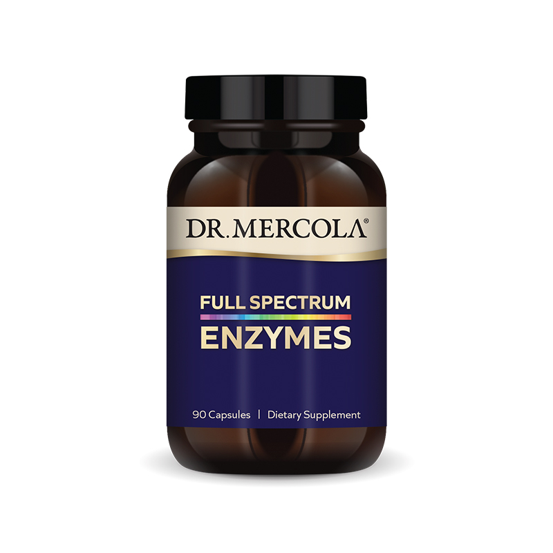 Enzymes Full Spectrum x90 Capsules - Dr. Mercola - Dr. Mercola