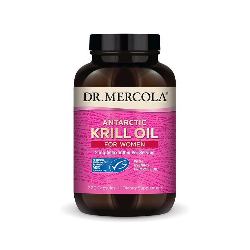Krill Oil for Women x270 Capsules - Dr. Mercola - Dr. Mercola