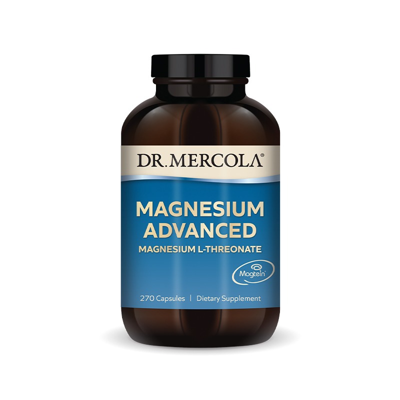 Magnesium Advanced (Magnesium L-Threonate) x270 Capsules - Dr. Mercola - Dr. Mercola