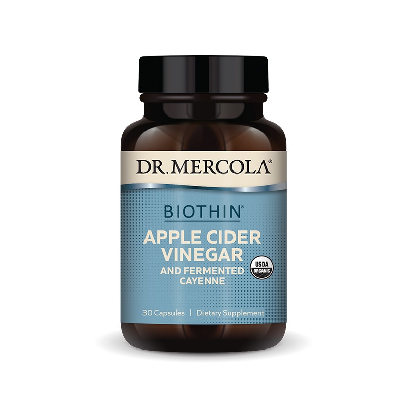 Apple Cider Vinegar x30 Capsules - Dr. Mercola - Dr. Mercola