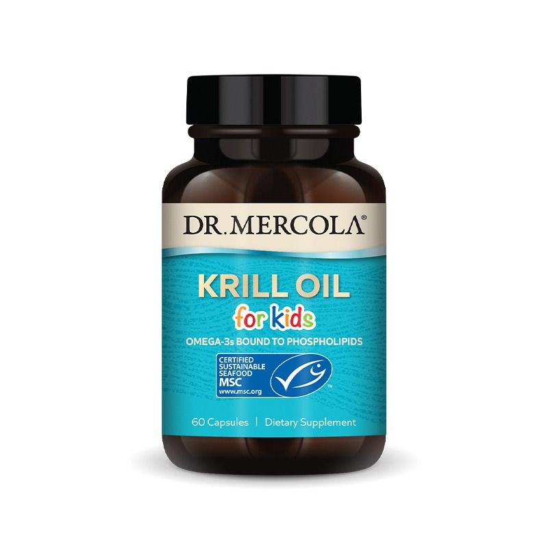 Kid's Krill Oil 320mg x60 Capsules - Dr. Mercola - Dr. Mercola