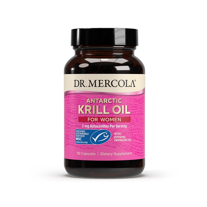 Krill Oil for Women x90 Capsules - Dr. Mercola - Dr. Mercola