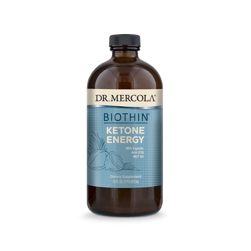 Biothin Ketone Energy MCT Oil 16 fl oz (473 mL) - Dr. Mercola - Dr. Mercola