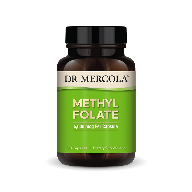 Folate 5mg x30 Capsules - Dr. Mercola - Dr. Mercola