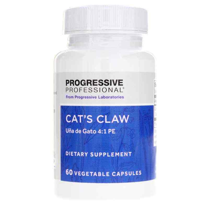 Cat's Claw Extract 500mg x60 Capsules - Progressive Laboratories - Progressive Laboratories