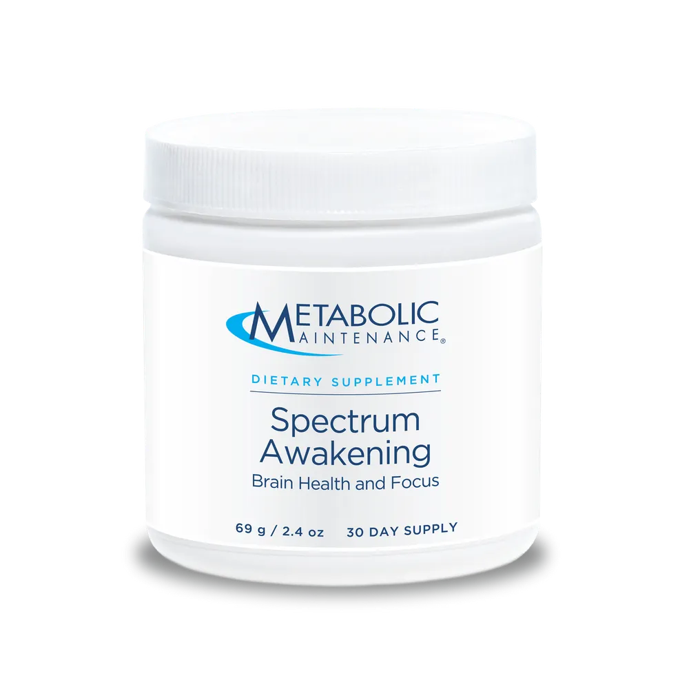 Spectrum Awakening Powder x30 Servings, 2.4 oz (69 g) - Metabolic Maintenance - Metabolic Maintenance