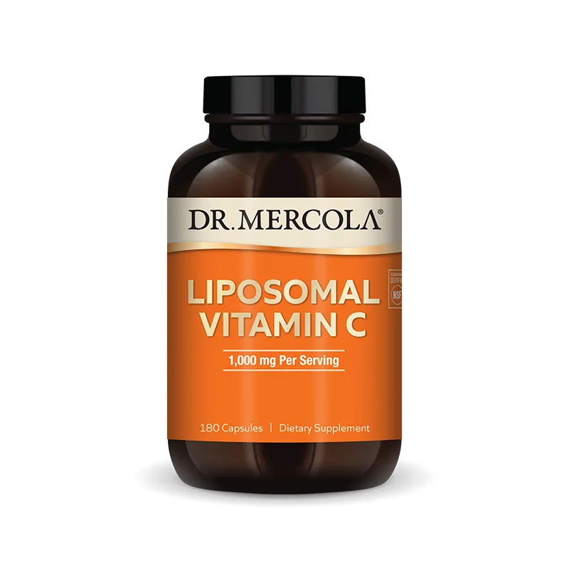 Liposomal Vitamin C 1000mg x180 Capsules - Dr. Mercola - Dr. Mercola