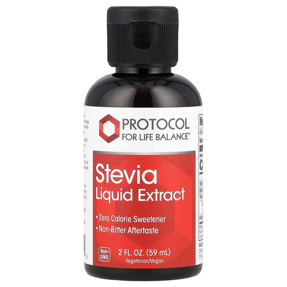 Stevia Liquid Extract 2 fl oz (59 mL) - Protocol For Life Balance - Protocol For Life Balance