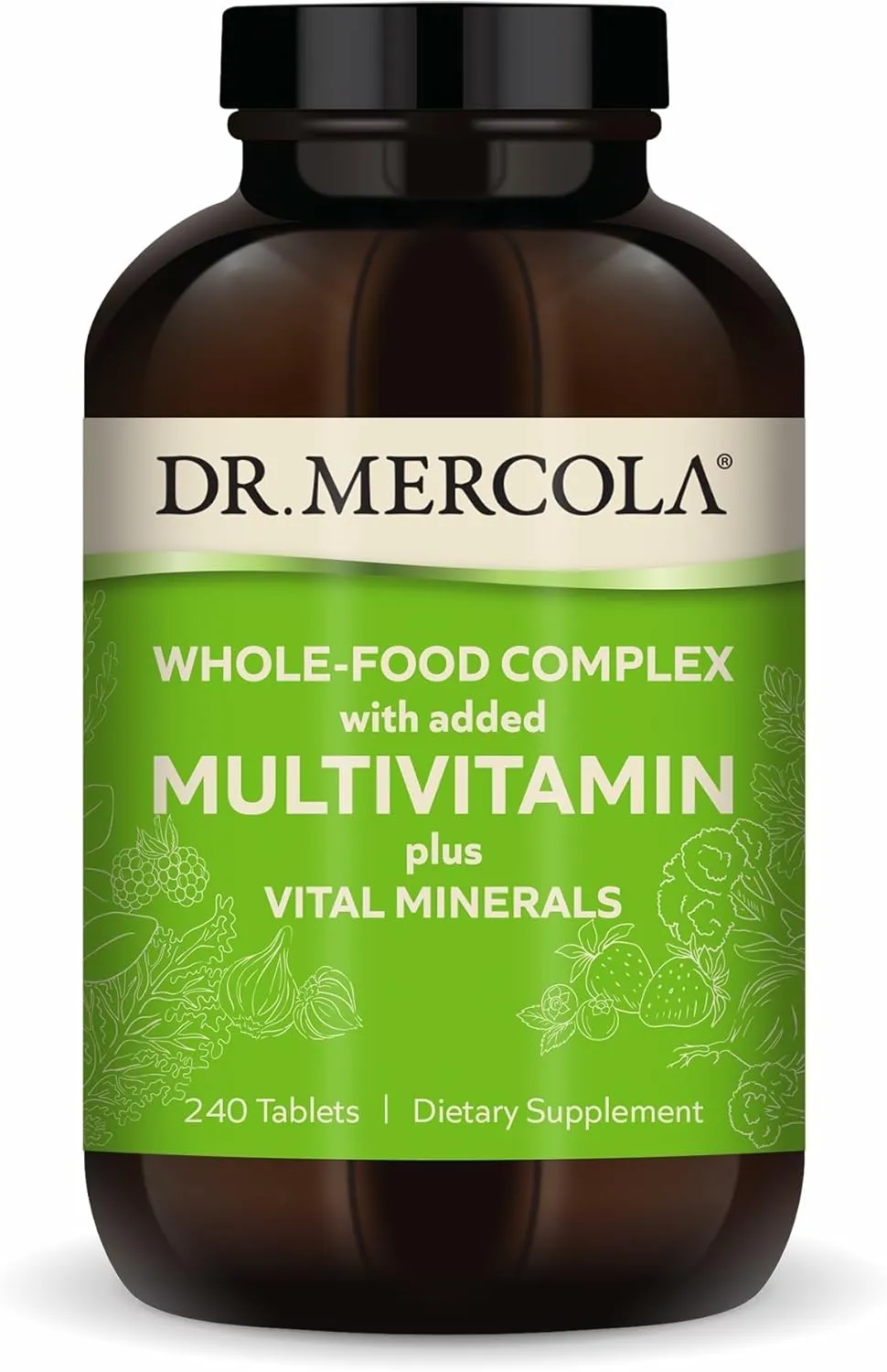 Whole-Food Complex, with Multivitamin and Minerals x240 Tablets - Dr. Mercola - Dr. Mercola