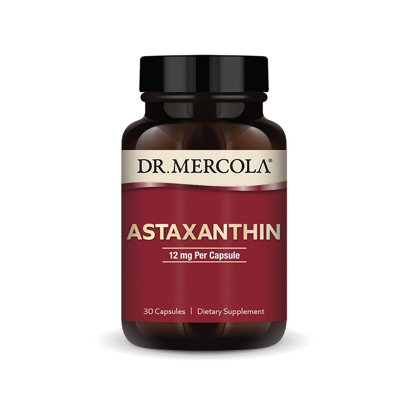 Astaxanthin 12mg x30 Capsules - Dr. Mercola - Dr. Mercola