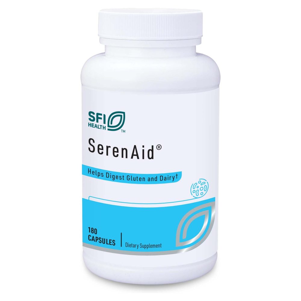 SerenAid (Digestive Enzymes) x180 Capsules - SFI Health - SFI Health