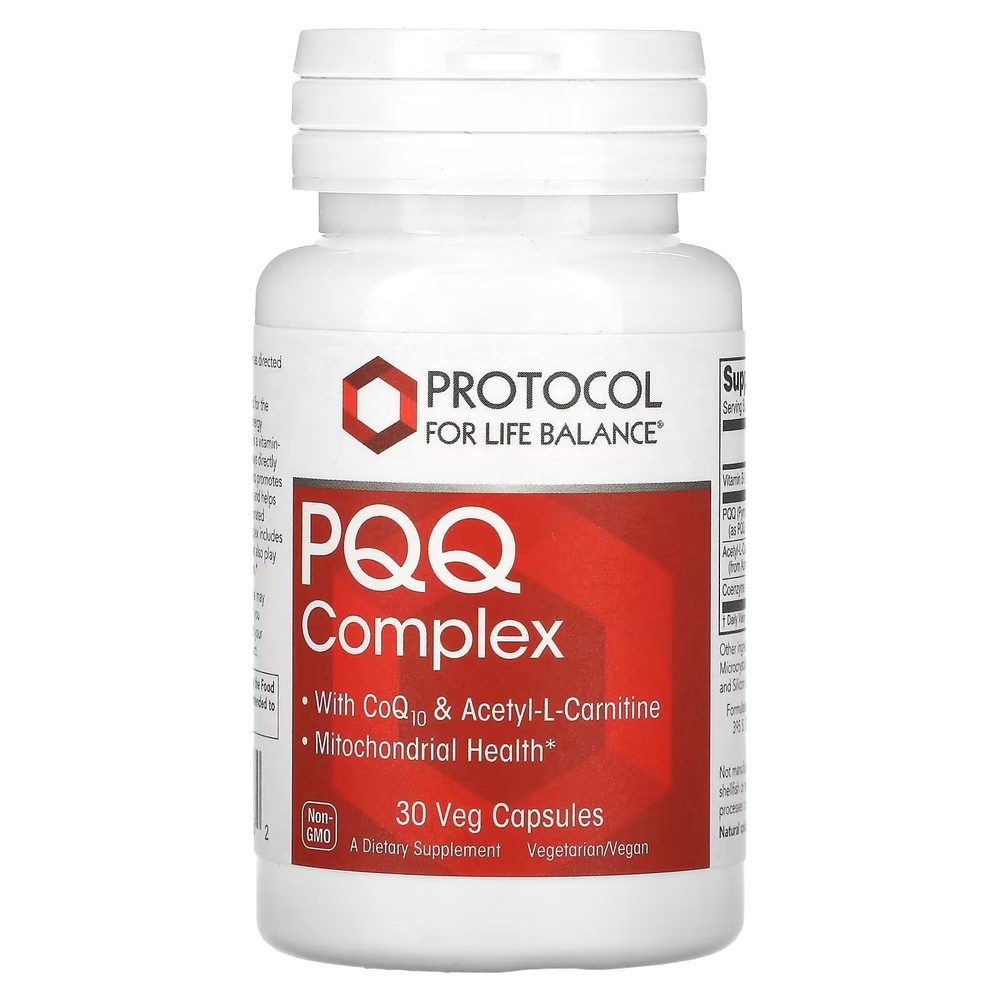PQQ Complex x30 Capsules - Protocol For Life Balance - Protocol For Life Balance