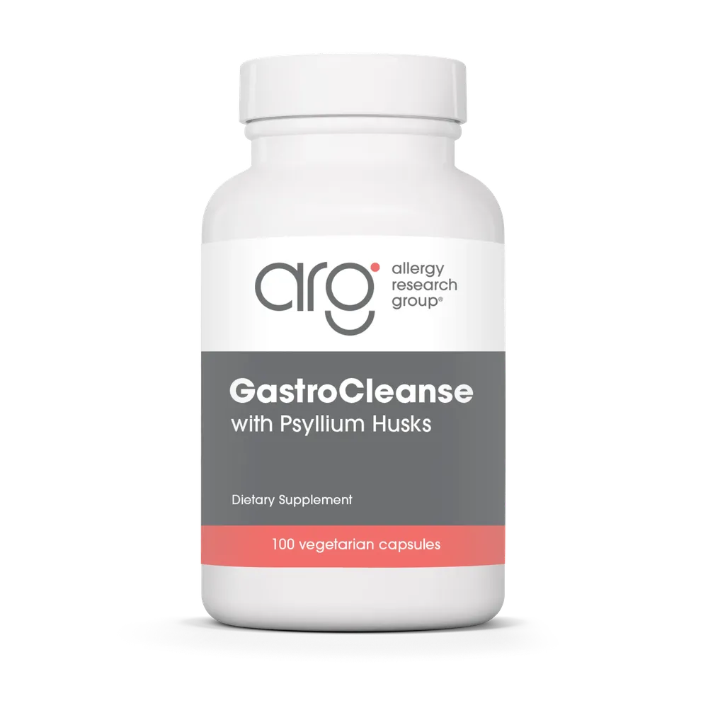 GastroCleanse w/ Psyllium x100 Capsules - Allergy Research Group - Allergy Research Group