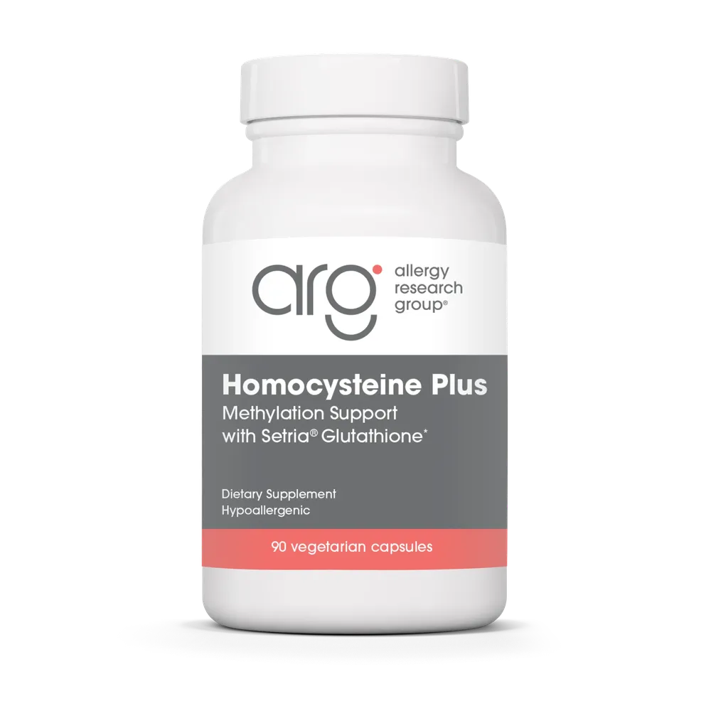 Homocysteine Plus x90 Capsules - Allergy Research Group - Allergy Research Group