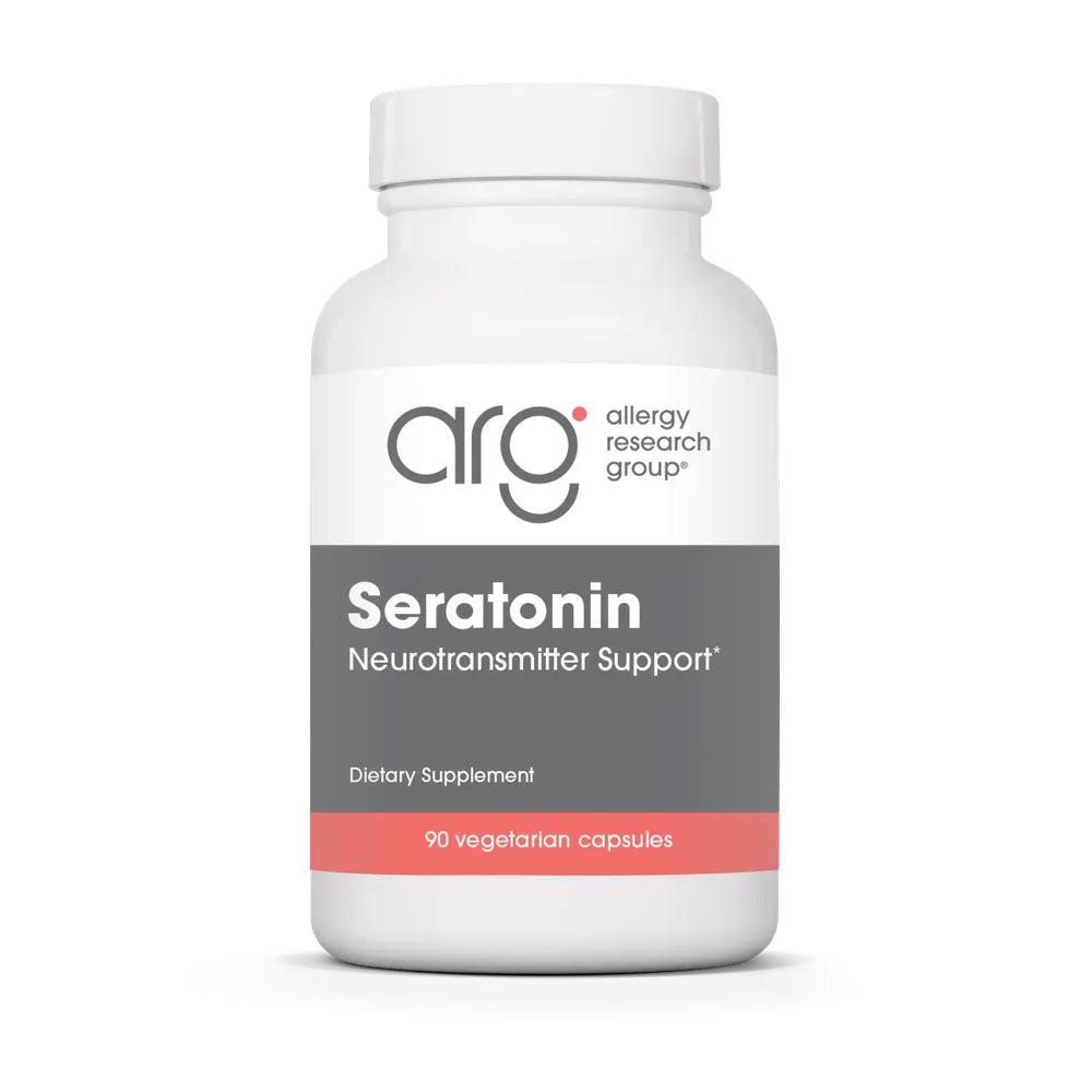 Serotonin x90 Capsules - Allergy Research Group - Allergy Research Group