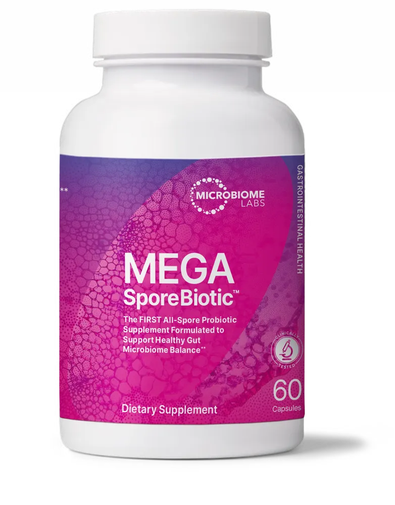 MegaSporeBiotic x60 Capsules - Microbiome Labs - Microbiome Labs