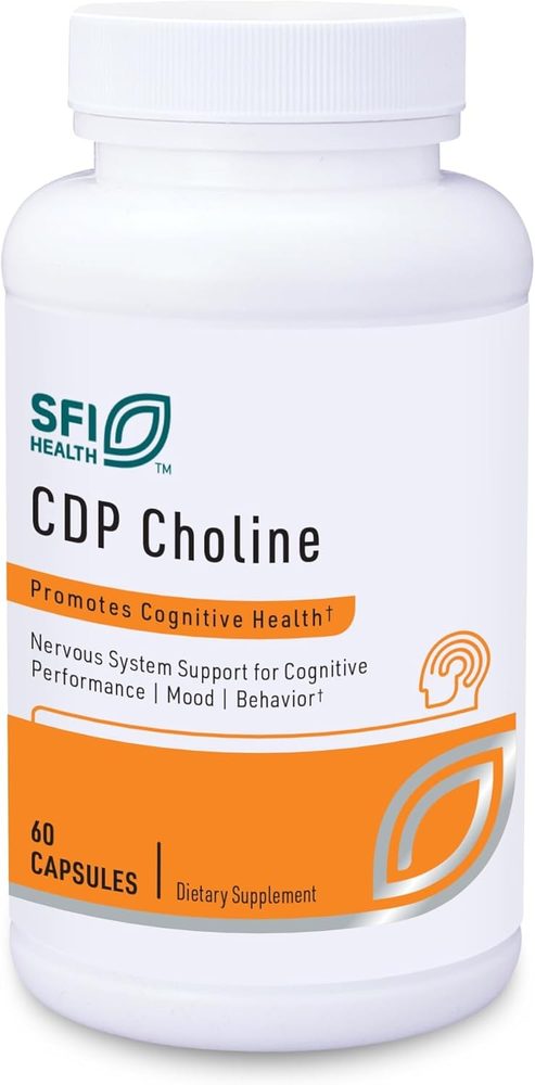 CDP Choline (Cognizin Citicoline) 250mg x60 Capsules - SFI Health - SFI Health