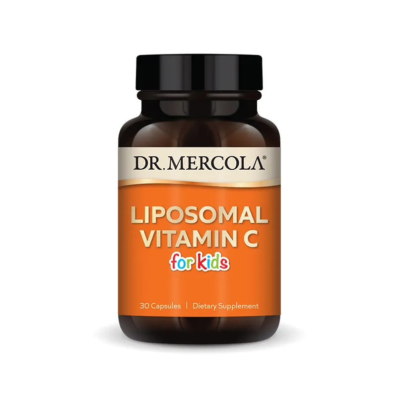 Liposomal Vitamin C for Kids 125mg x30 Capsules - Dr. Mercola - Dr. Mercola