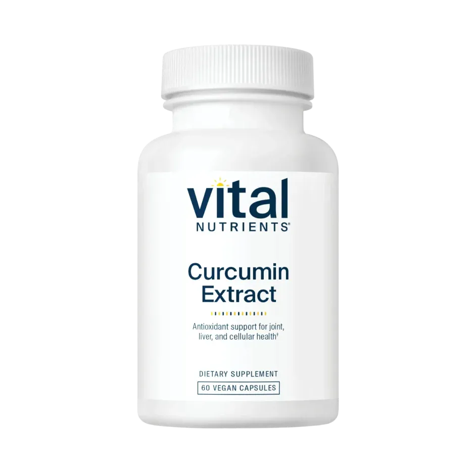 Curcumin Extract 700mg with BioPerine x60 Capsules - Vital Nutrients - Vital Nutrients