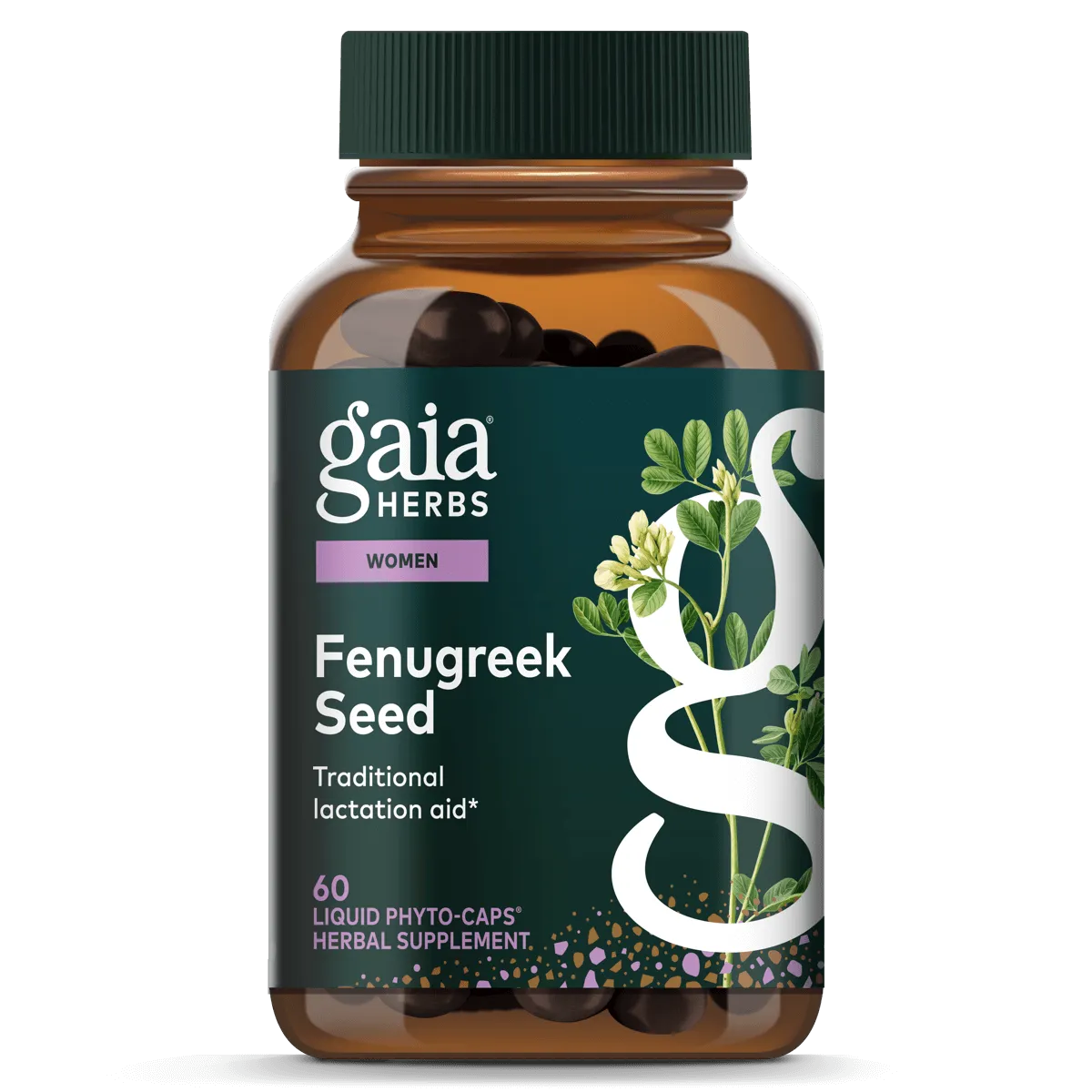 Fenugreek Seed 780mg x60 Softgels - Gaia Herbs - Gaia Herbs