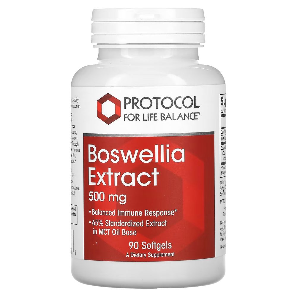 Boswellia Extract 500mg x90 Softgels - Protocol For Life Balance - Protocol For Life Balance
