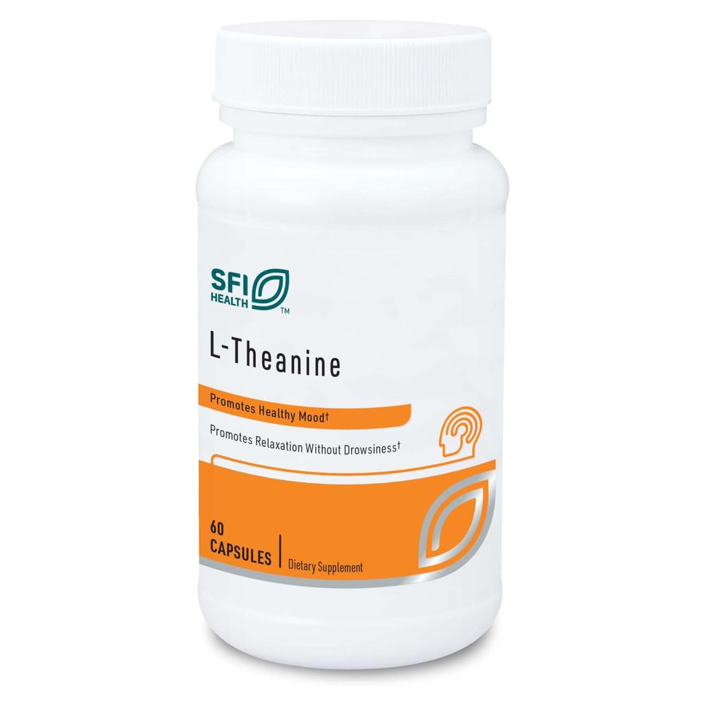 L-Theanine 100mg x60 Capsules - SFI Health - SFI Health