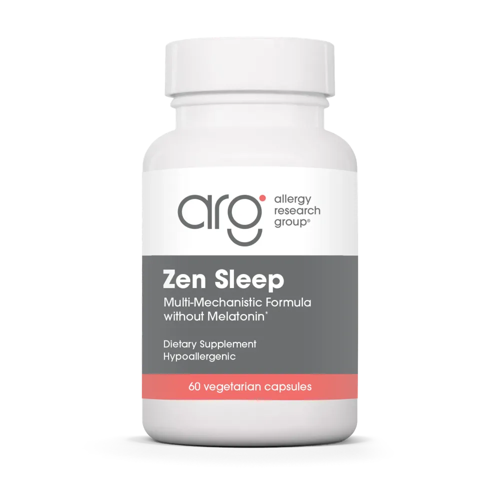 Zen Sleep with P-5-P & 5-HTP x60 Capsules - Allergy Research Group - Allergy Research Group