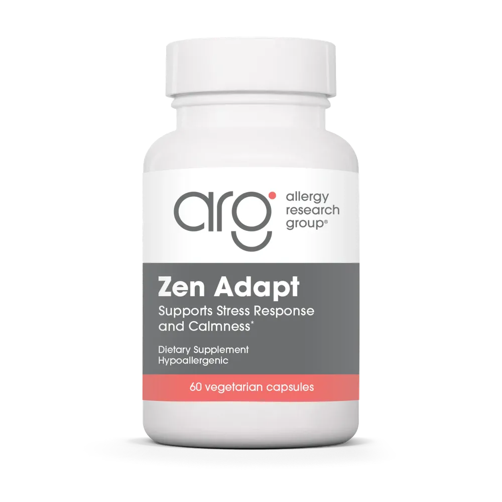 Zen Adapt with Sensoril x60 Capsules - Allergy Research Group - Allergy Research Group