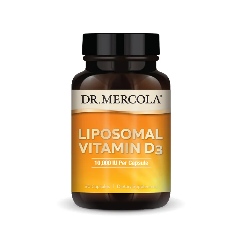 Vitamin D3 10000 IU Liposomal x30 Capsules - Dr. Mercola - Dr. Mercola