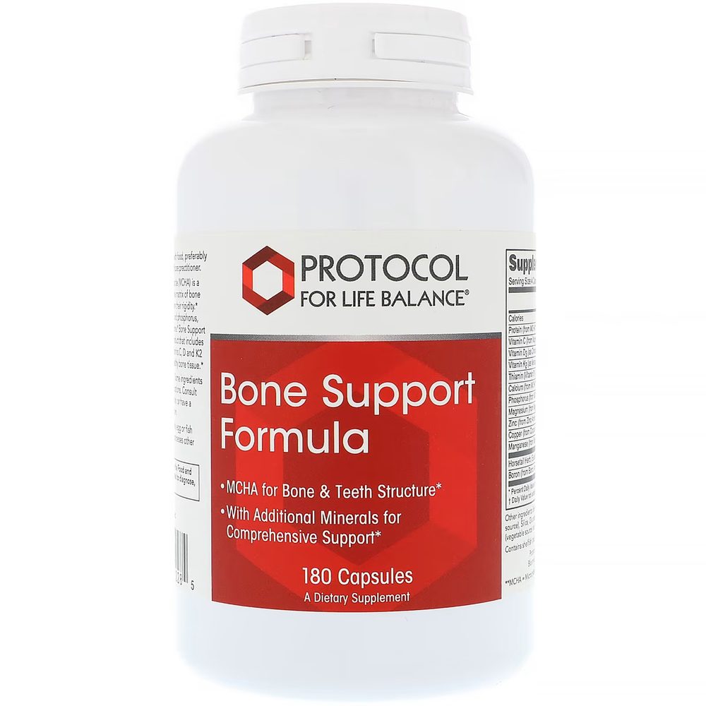 Bone Support Formula x180 Capsules - Protocol For Life Balance - Protocol For Life Balance