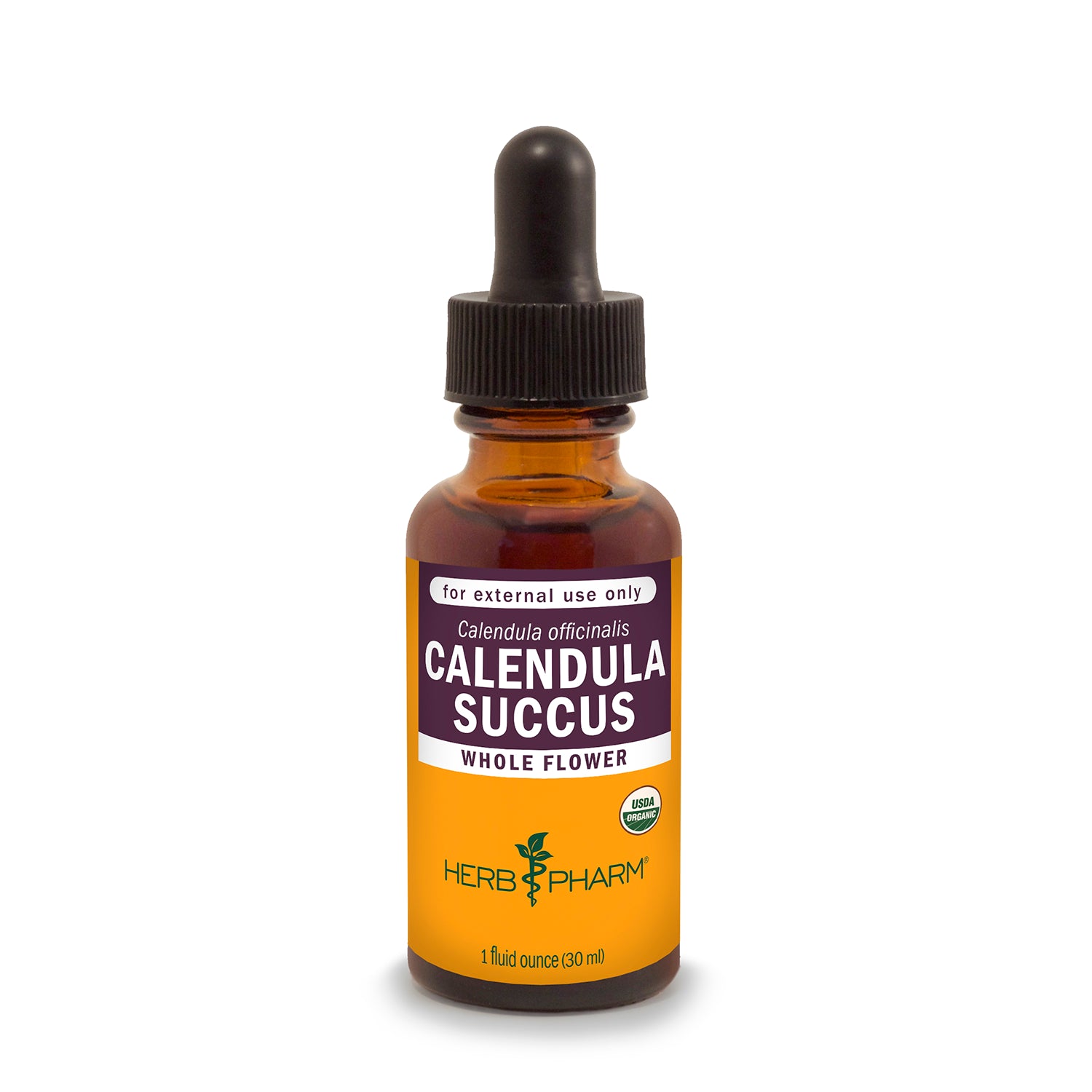 Organic Calendula Succus Extract 1 fl oz (30 mL) - Herb Pharm - Herb Pharm