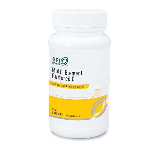 Multi-Element Buffered C (Vitamin C) x250 Capsules - SFI Health - SFI Health