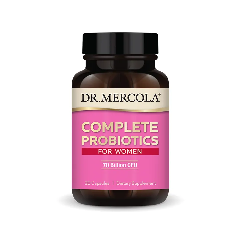 Complete Probiotics for Women 70 Billion CFU x30 Capsules - Dr. Mercola - Dr. Mercola
